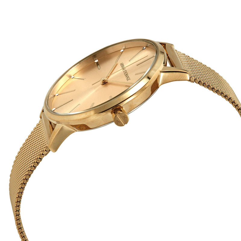 Armani Exchange Quartz Gold Dial Ladies Watch AX5536 - BigDaddy Watches #2