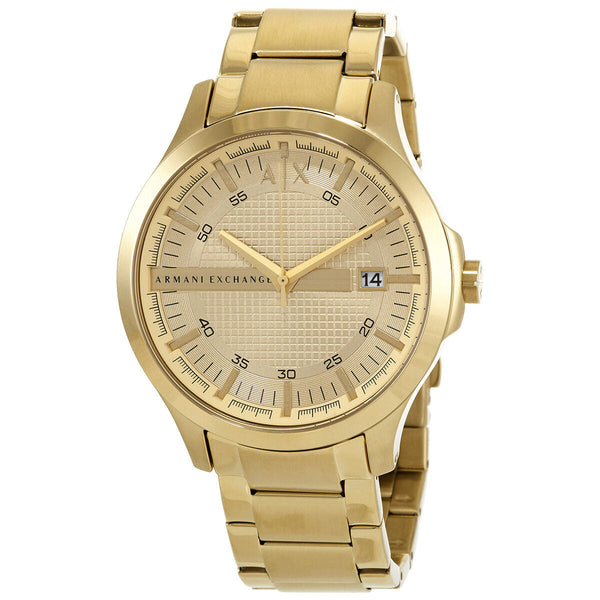 Armani Exchange Quartz Gold Dial Men's Watch AX2415 - BigDaddy Watches