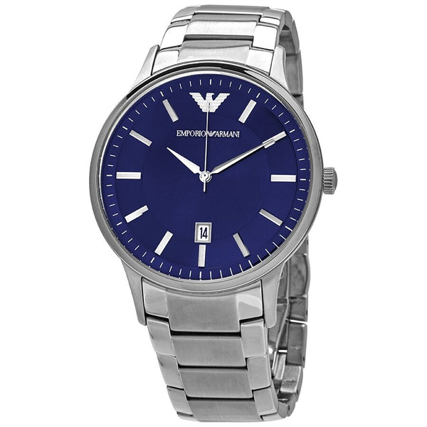 Emporio Armani Quartz Blue Dial Men's Watch AR11180 - Watches of Australia