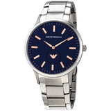 Emporio Armani Renato Quartz Blue Dial Men's Watch #AR11137 - Watches of Australia