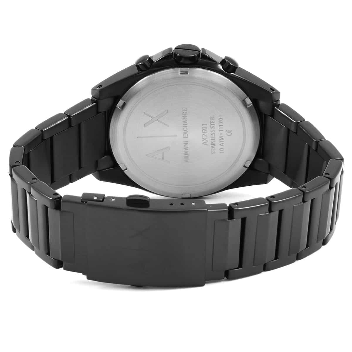 Armani Exchange Drexler Chronograph Black Men's Watch - AX2601