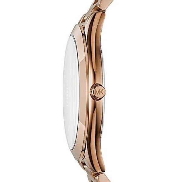 Michael Kors Rose Gold Slim Runway Women's Watch MK3804 - The Watches Men & CO #2