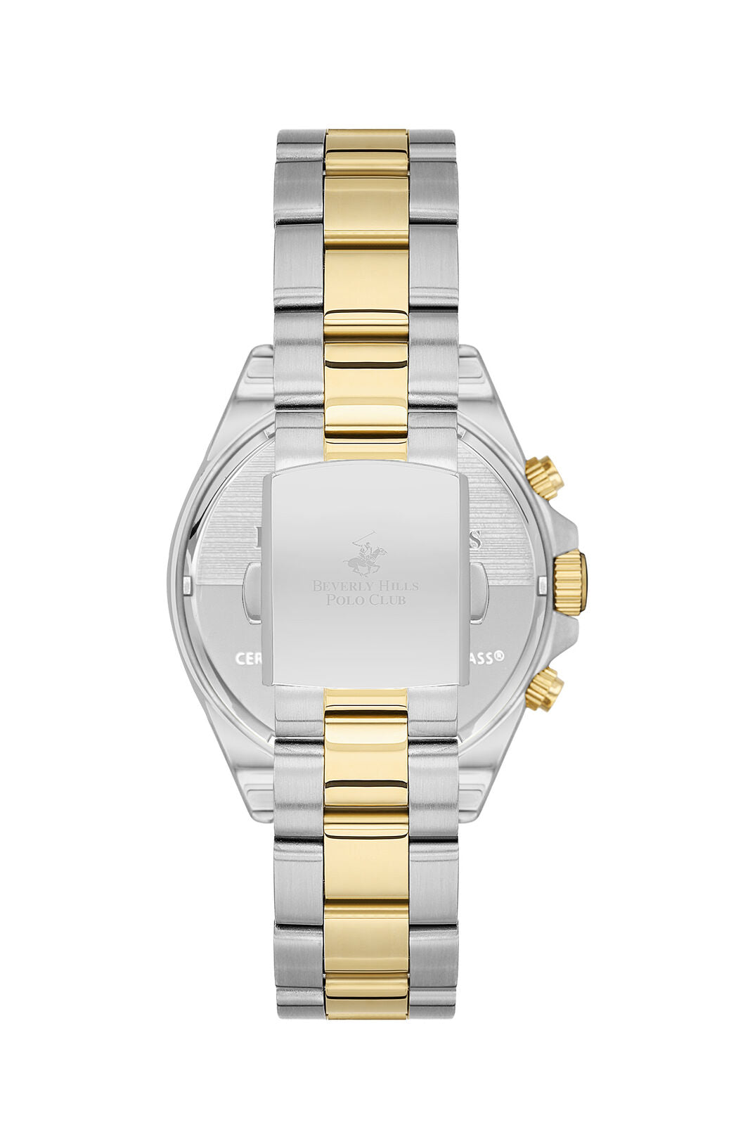 Beverly Hills Polo Club Tachymeter Two-Tone Multifunction Watch BP3127X.251