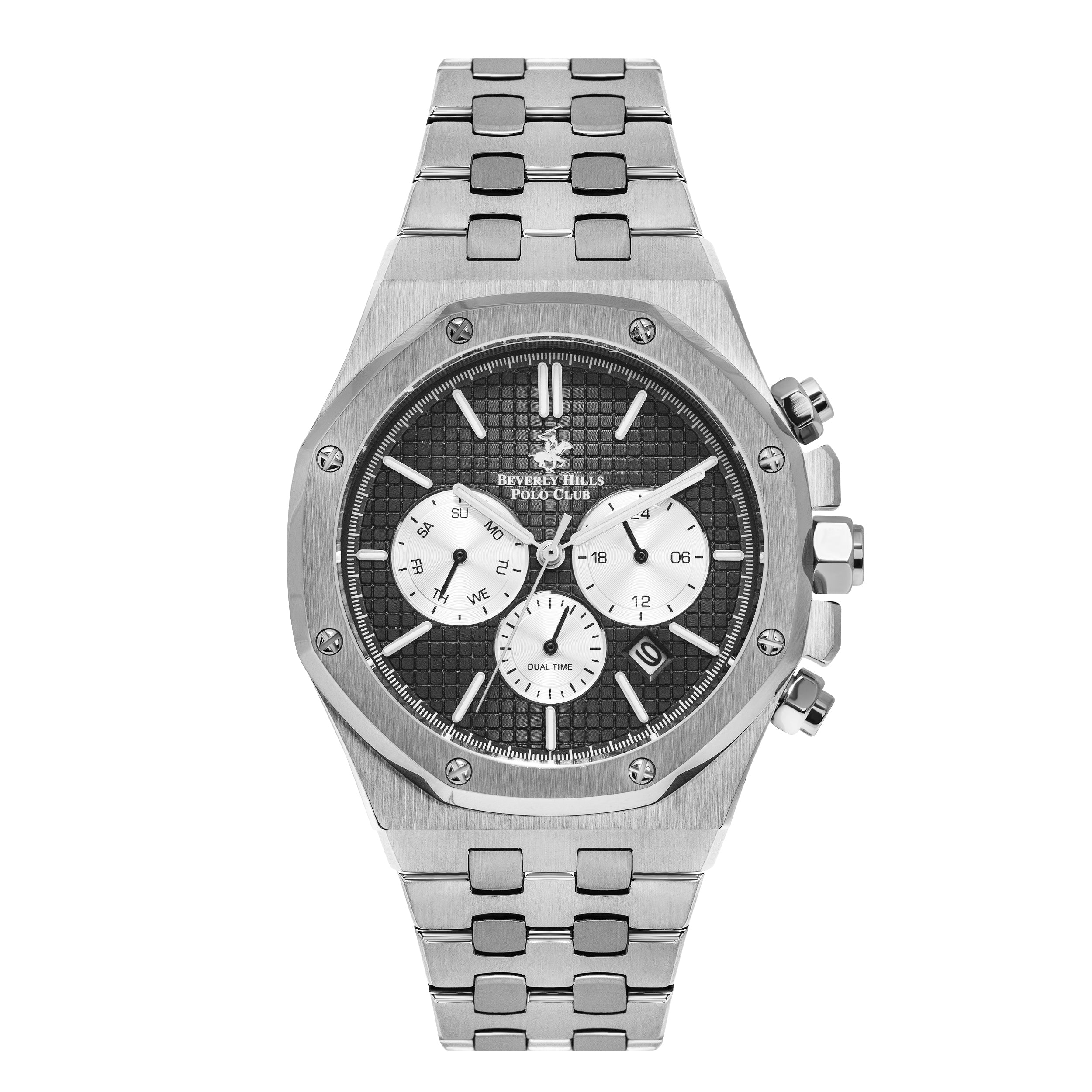 BEVERLY HILLS POLO CLUB Men’s Multi-Function Black Dial Watch – BP3051X.350 - Watch