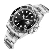 Beverly Hills Polo Club Metallic Stainless Steel Men's Watch - BP3791X.350