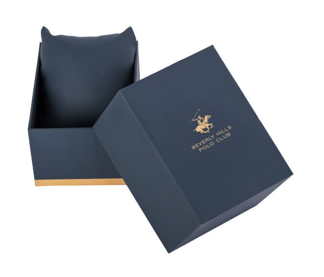 Beverly Hills Polo Club All Silver Diamond Date Watch BP3654X.320