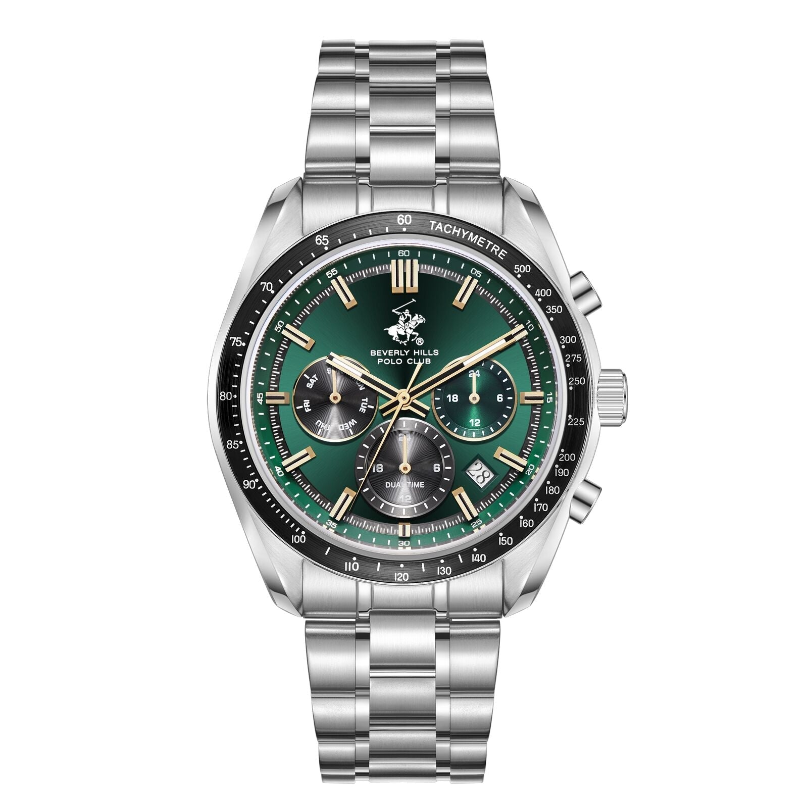 Beverly Hill Polo Club Silver Men's Watch - BP3814X.370 BP3814X.370 - Image 1