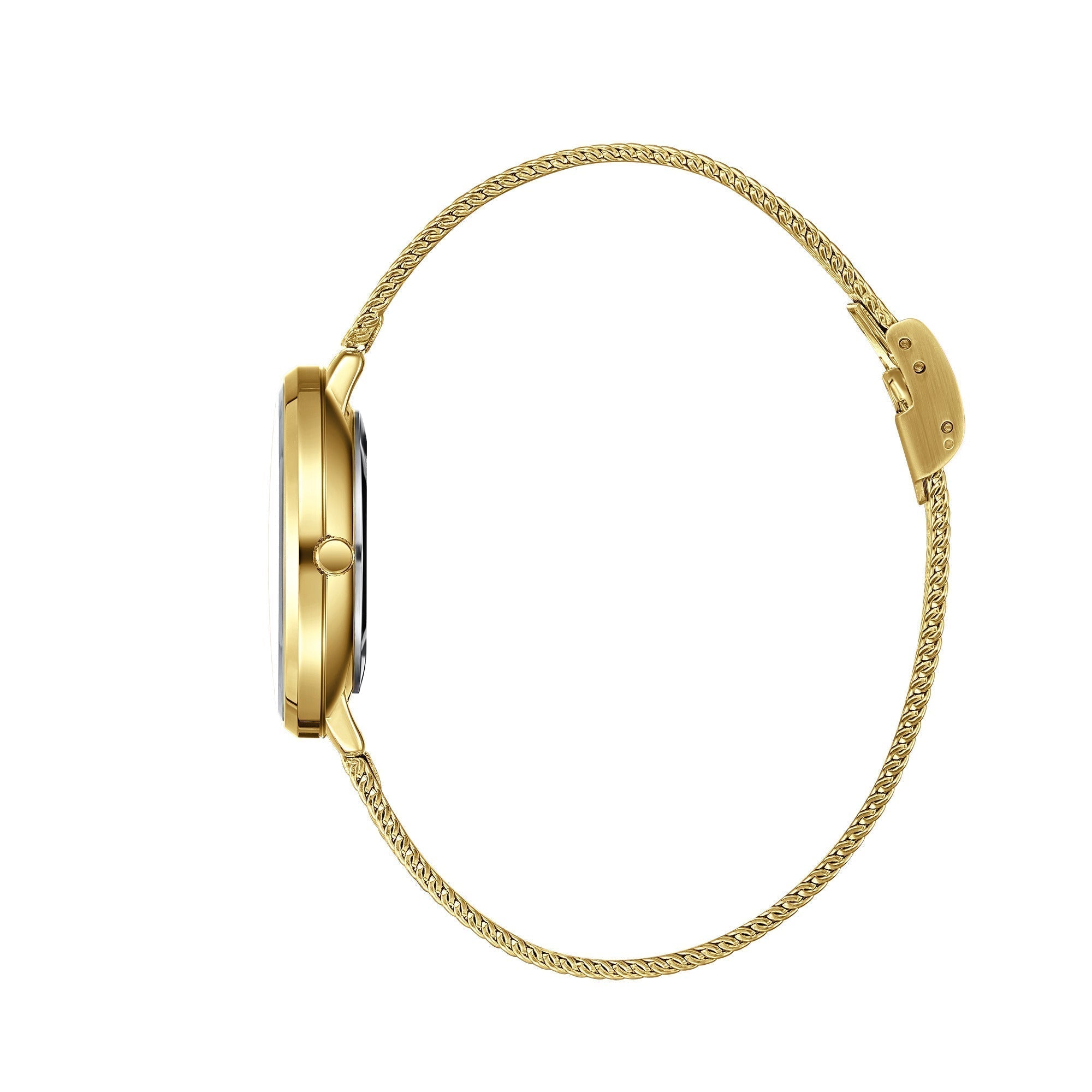 Beverly Hills Polo Club Gold Mesh Diamond Watch – BP3312X.130