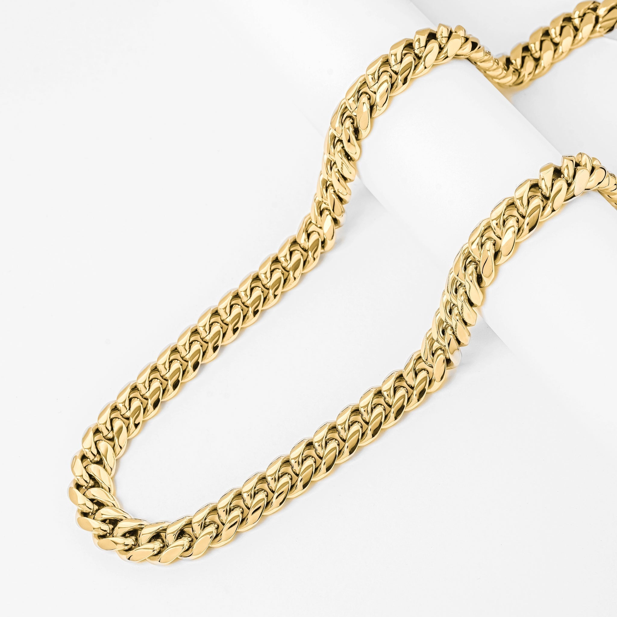 Big Daddy 12MM Cuban Link 18K Gold Chain - Chain