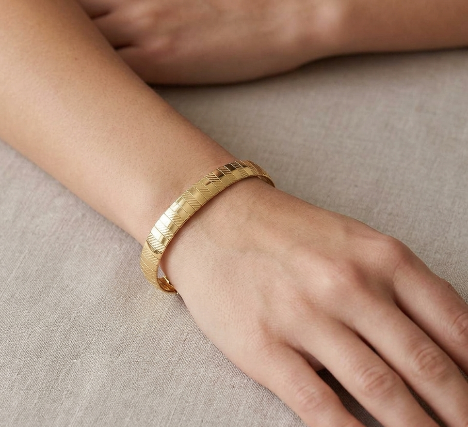 Big Daddy 8MM Gold Omega Bracelet