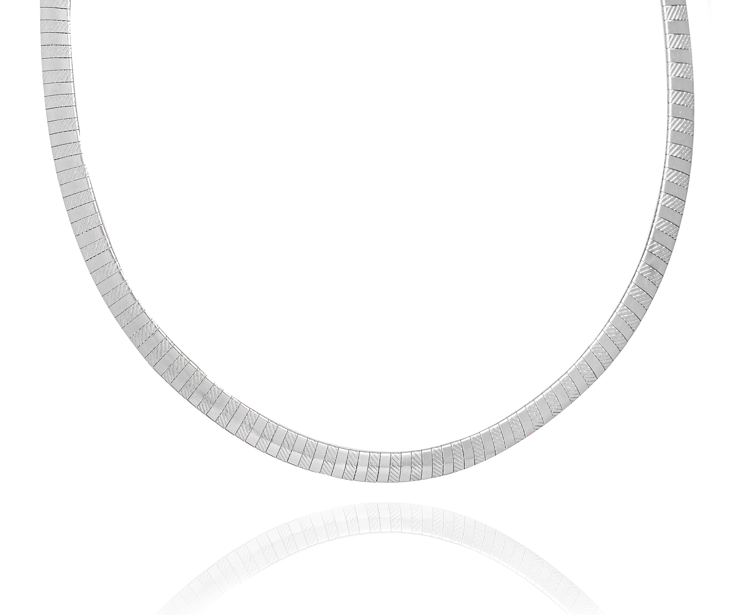 Big Daddy 8MM Omega Silver Steel Chain - Chain