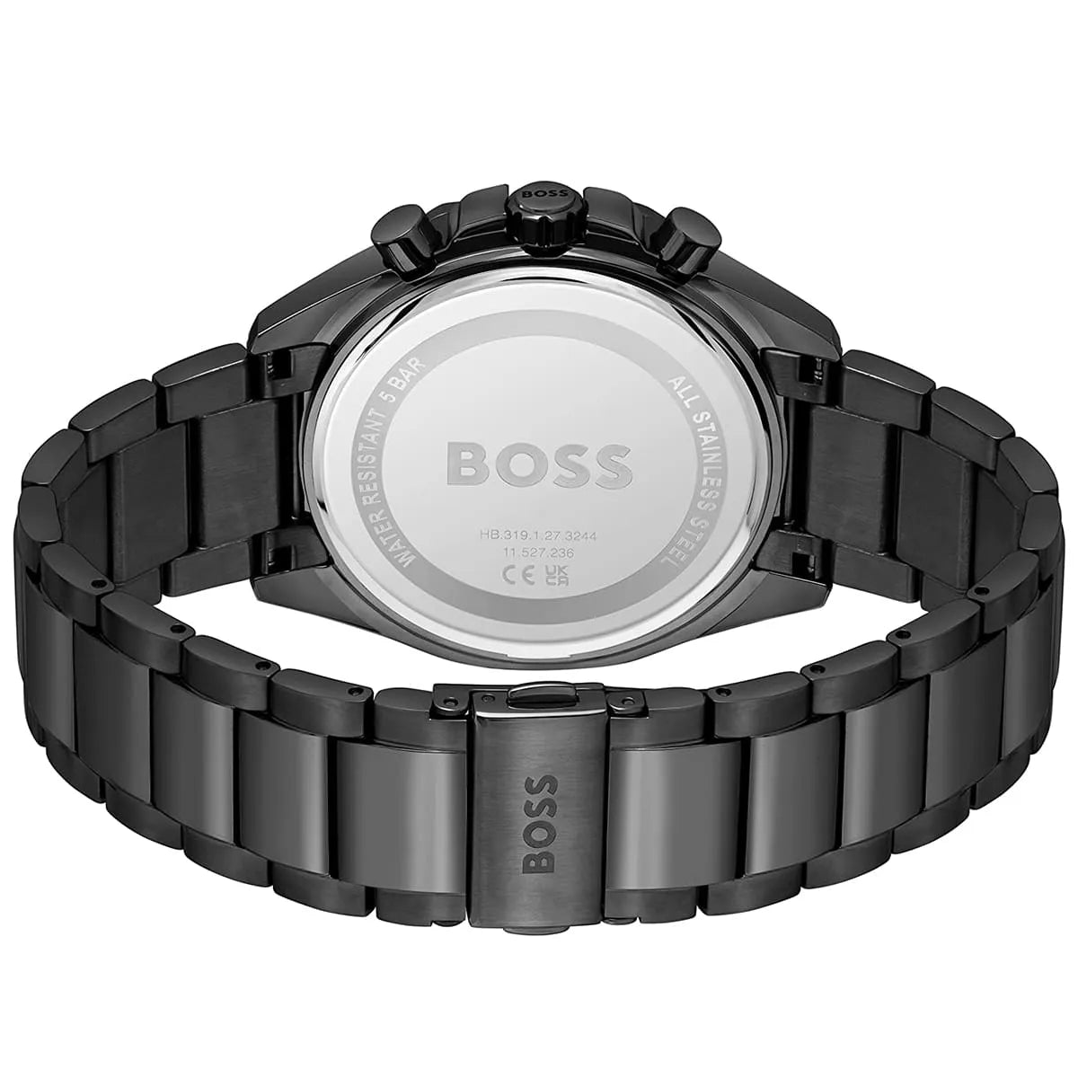 BOSS by Hugo Boss Black Steel Grey Dial Chronograph Men's Watch - 1514016