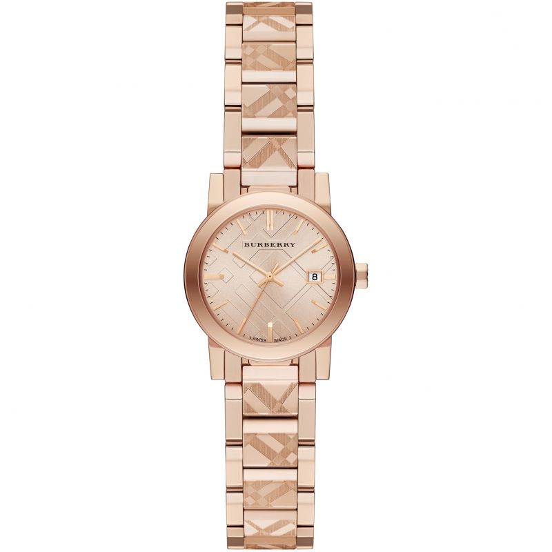 Burberry Women’s Swiss Made Stainless Steel Rose Gold Dial Women's Watch  BU9235 - Watches of Australia