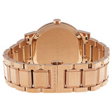 Burberry Brown Check Pattern Dial Rose Gold-plated Unisex Watch BU9005 - Watches of Australia #3