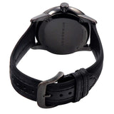 Burberry Check Stamped Leather Strap Men's Watch BU10010