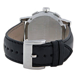 Burberry  Chronograph Black Dial Black Leather Men's Watch BU9356 - Watches of Australia #3