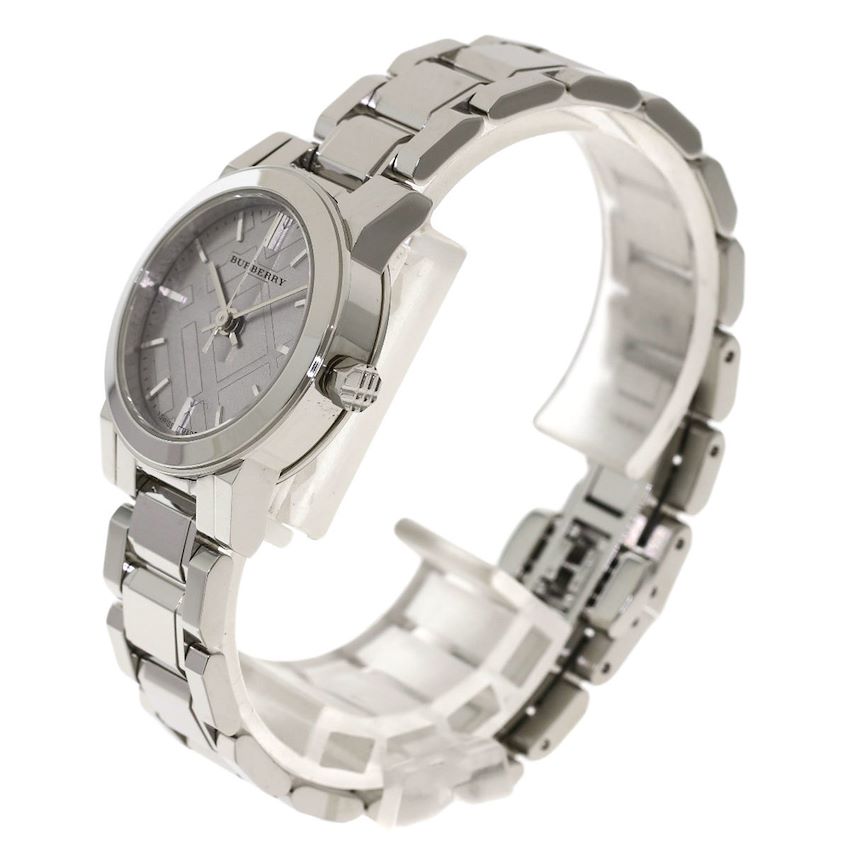 Burberry Grey Dial Stainless Steel Watch BU9229 - Watch