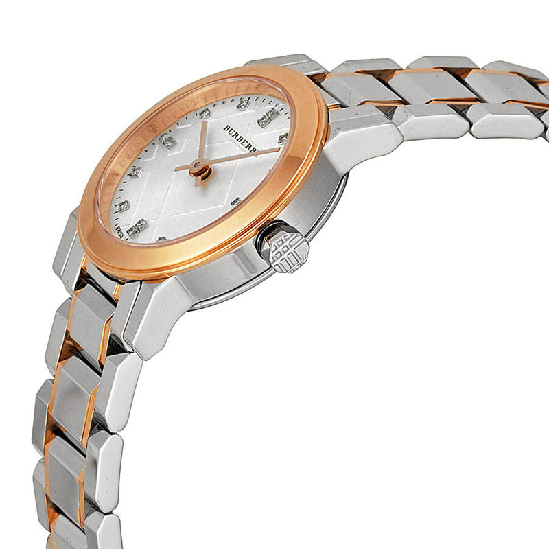 Burberry Heritage Grey Dial Two-tone Stainless Steel Ladies Watch BU9214 - Watches of Australia #2