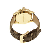 Burberry Honey Dial Honey Check Fabric-Coated Leather Unisex Watch BU10001 - Watches of Australia #3
