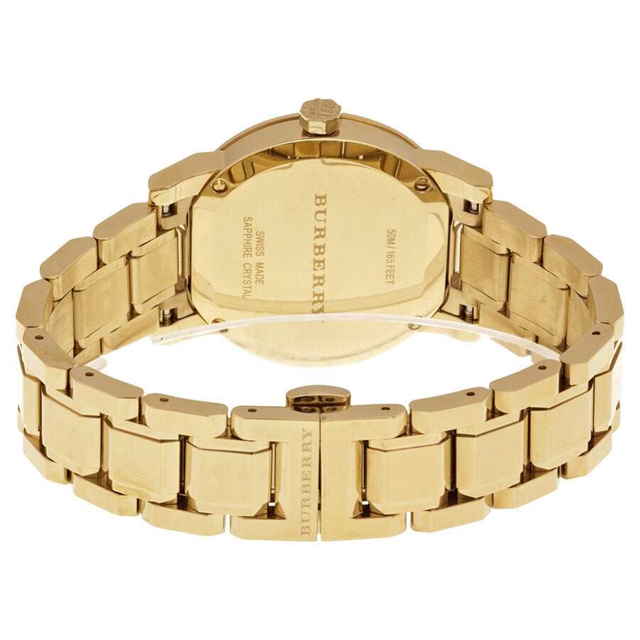 Burberry Light Champagne Dial Light Gold-tone Ladies Watch BU9134 - The Watches Men & CO #3