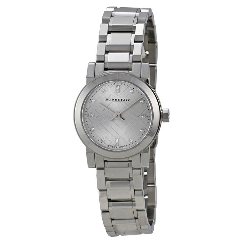 Burberry New Classic Silver Dial Stainless Steel Ladies Watch BU9230 - Watches of Australia