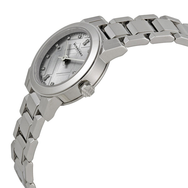 Burberry New Classic Silver Dial Stainless Steel Ladies Watch BU9230 - Watches of Australia #2