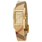 Burberry Pioneer Gold Dial Gold Ion-plated Ladies Watch BU9509 - Watches of Australia