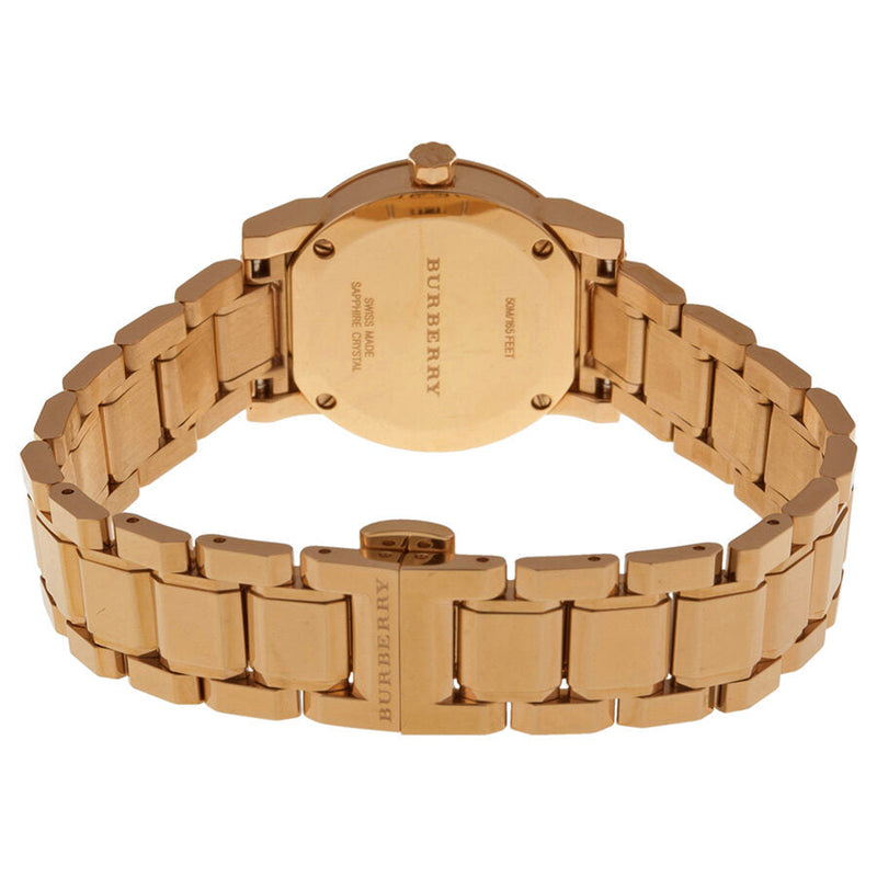 Burberry Rose Dial Diamond-set Bezel Rose Gold-tone Ladies Watch BU9225 - Watches of Australia #3