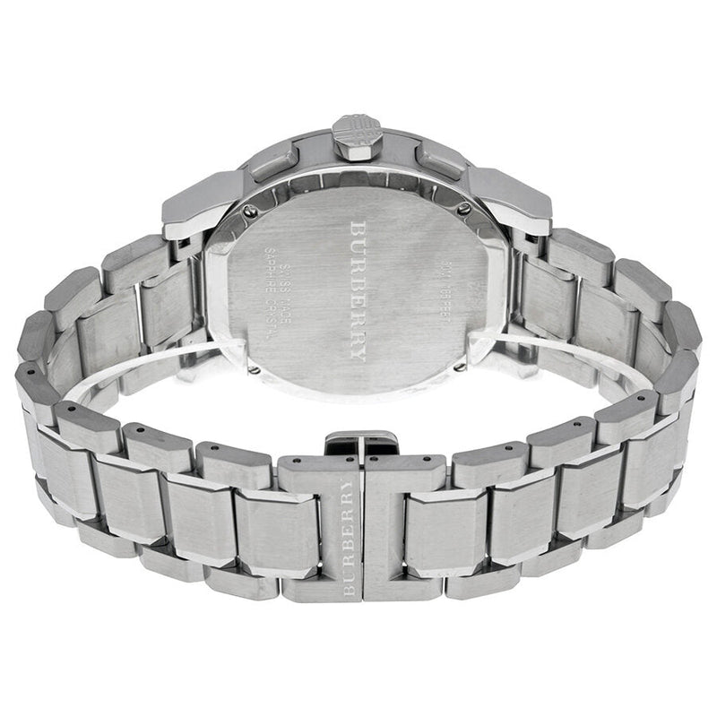 Burberry Silver Dial Chronograph Stainless Steel Men's Watch BU9350 - Watches of Australia #3