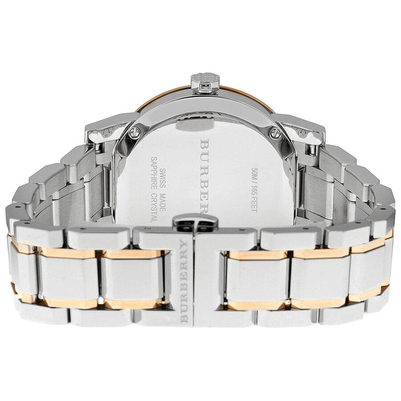 Burberry Silver Dial Two-tone Ladies Watch BU9127 - Watches of Australia #3