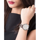 Burberry The City Grey Dial Leather Strap Men's Watch BU9020