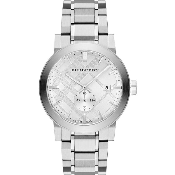 Burberry The City Silver Dial Stainless Steel Men's Watch BU9900 - Watches of Australia