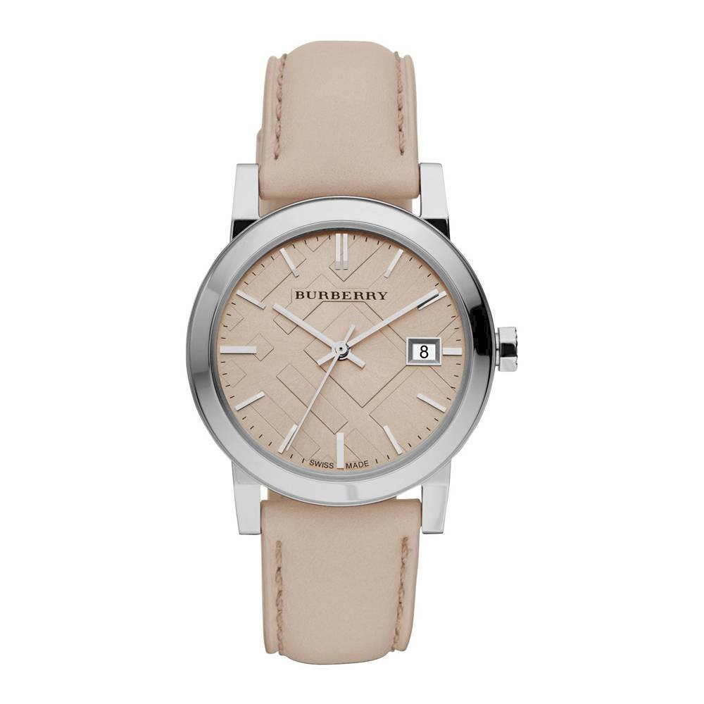 Burberry The City Tan Leather Strap Women's Watch BU9107