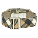 Burberry The Pioneer Silver Check-stamped Dial Haymarket Check Ladies Watch BU9406 - Watches of Australia #3
