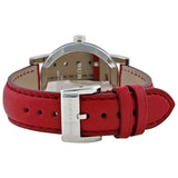 Burberry White Silver Dial Red Leather Ladies Watch BU9129 - Watches of Australia #3