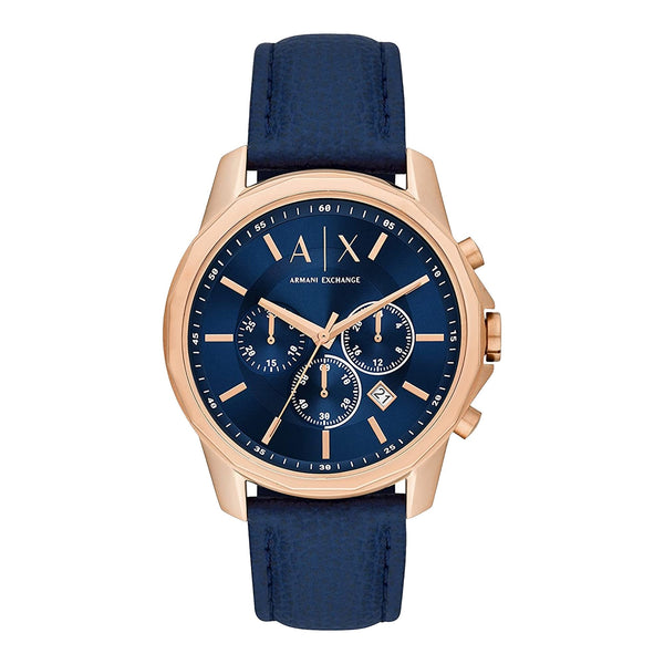 Armani Exchange Banks Chronograph Quartz Blue Dial Men's Watch AX1723