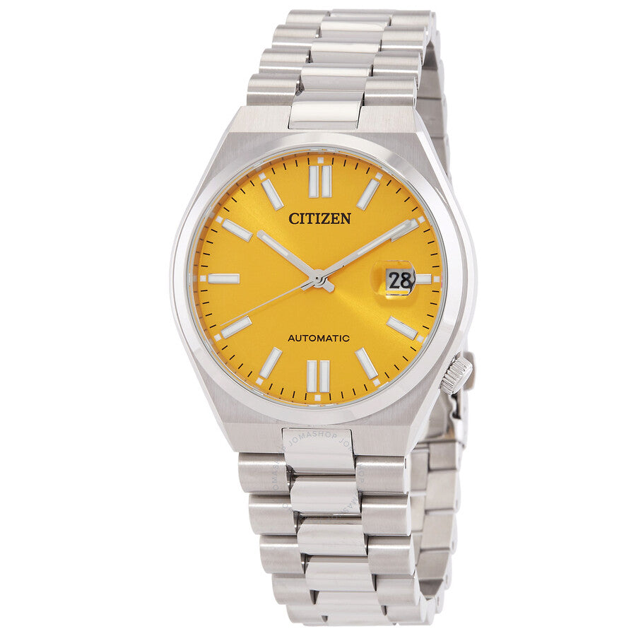 Citizen Tsuyosa Automatic 40mm Gold Dial Stainless Steel Men’s Watch – NJ0150-56Z