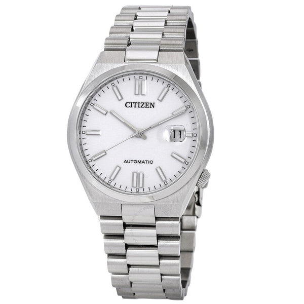 Citizen Tsuyosa Automatic White Dial Stainless Steel Men's Watch NJ0150-81A