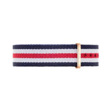 Daniel Wellington Canterbury Gold Watch 18mm Nato Strap