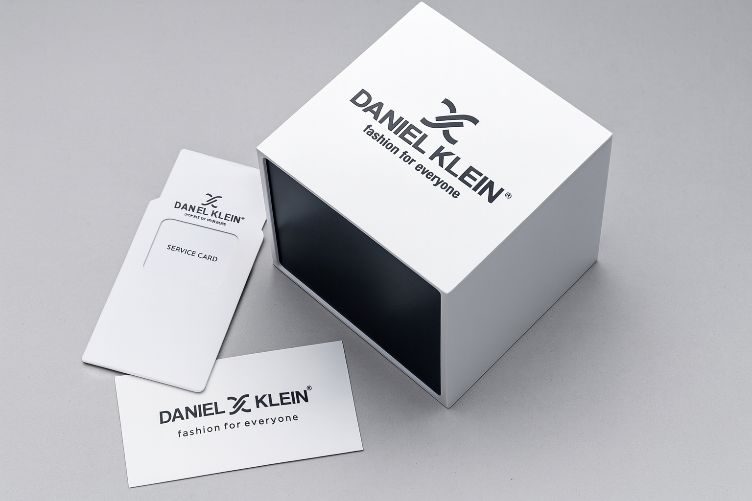 Daniel Klein Digital Grey Dial White Silicon Strap Watch - DK.2100-4