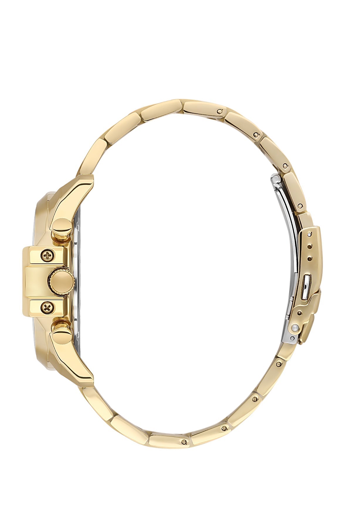 Daniel Klein Exclusive Multifunction Black Dial Gold Watch - DK.1.13848-5