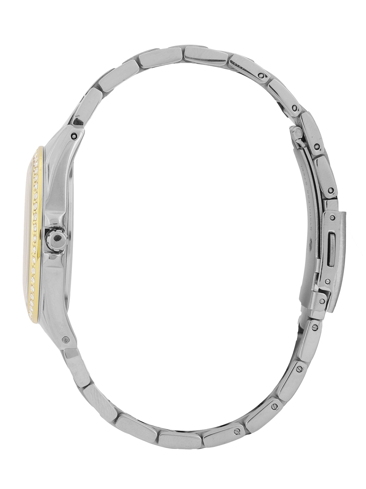 Daniel Klein Elite Classic White Dial Two-Tone Women's Watch - DK.1.13011-5