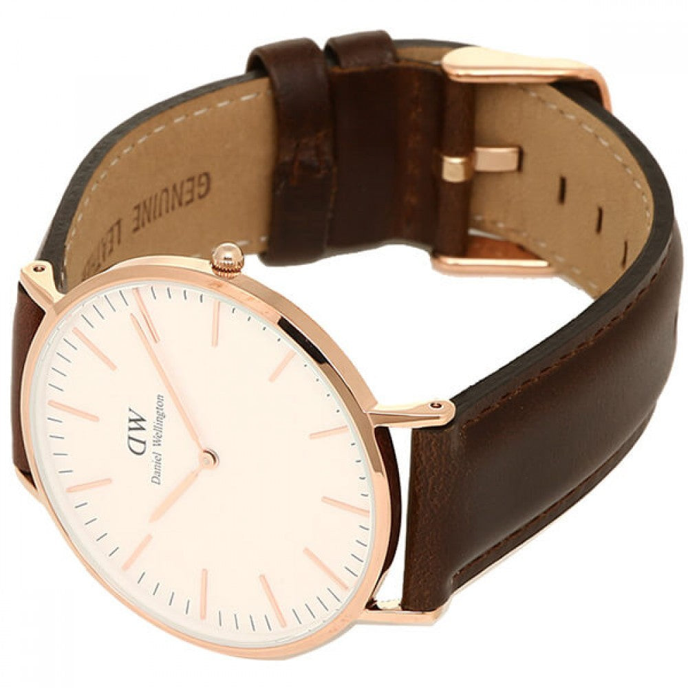 Daniel Wellington Classic Bristol 40mm Men's Gold Watch DW00100009