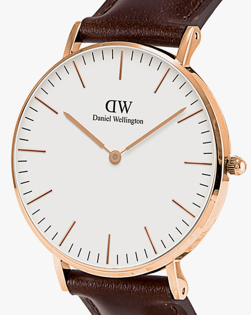 Daniel Wellington Classic Bristol 40mm Men's Gold Watch DW00100009