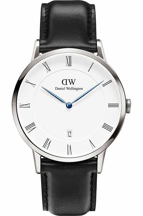 Daniel Wellington Dapper Sheffield 38mm Men's Silver Watch DW00100088