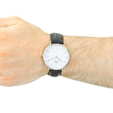 Daniel Wellington Reading 40mm Silver Men's Watch DW00100028