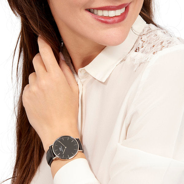 Daniel Wellington Sheffield 36mm Women's Silver Watch DW00100145