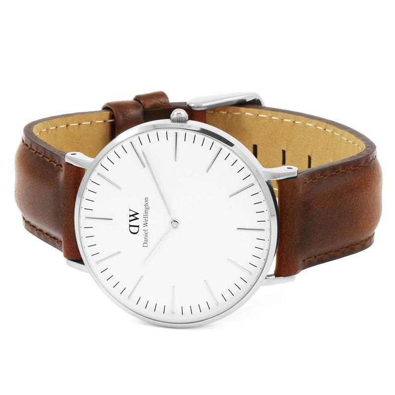 Daniel Wellington St Mawes 40mm Men's Silver Watch DW00100021