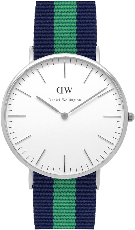 Daniel Wellington Warwick 40mm Men's Silver Watch DW00100019