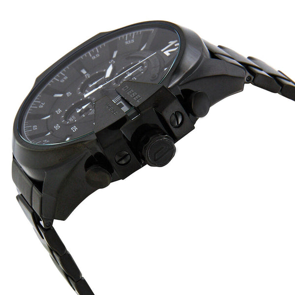 Diesel Mega Chief Chronograph Black Dial Men's Watch #DZ4283 - Watches of Australia #2